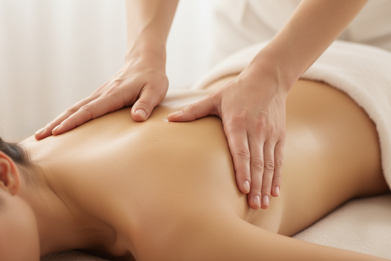 Massage mains
